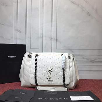 Forubags YSL NOLITA Soft cortex Retro bag white