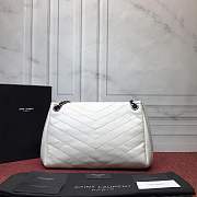 Forubags YSL NOLITA Soft cortex Retro bag white - 2