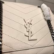 Forubags YSL NOLITA Soft cortex Retro bag white - 4