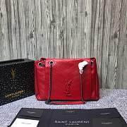 Forubags YSL NOLITA Soft cortex Retro handbag red - 1