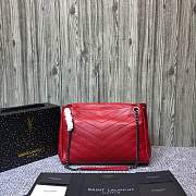 Forubags YSL NOLITA Soft cortex Retro handbag red - 3