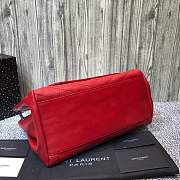 Forubags YSL NOLITA Soft cortex Retro handbag red - 4