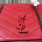 Forubags YSL NOLITA Soft cortex Retro handbag red - 6