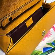 Forubags gucci Plain Leather Handbag 572375 yellow - 5