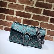 Forubags Gucci Dionysus Green flannelette shoulder bag - 1