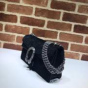 Forubags Gucci Dionysus Black flannelette shoulder bag - 5