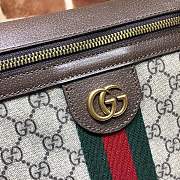 Forubags Gucci Ophidia GG Supreme Saddle Brown Bag 523658 - 5