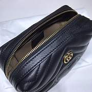 Forubags Gucci GG Marmont Cosmetic Case Black 476165 - 3