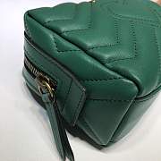 Forubags Gucci GG Marmont Cosmetic Case Green 476165 - 5