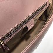 Gucci GG Marmont medium matelassé shoulder bag ‎443496 Naked pink - 6