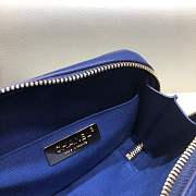 Forubags Chanel Waist Bag Blue Grained Calfskin & Gold-Tone Metal - 3