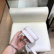 Forubags Chanel Waist Bag White Grained Calfskin & Gold-Tone Metal - 4