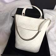 Forubags Chanel bucket bag Calfskin & Silver-Tone Metal Ref.  AS0578 B00377 10601 - 5