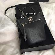 Forubags Chanel bucket bag Calfskin & Silver-Tone Metal Ref.  AS0578 B00377 94305 - 2