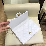 Forubags Chanel Flap Bag Lambskin, Imitation Pearls & Gold-Tone Metal White AS0585  - 3
