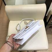 Forubags Chanel Flap Bag Lambskin, Imitation Pearls & Gold-Tone Metal White AS0585  - 2