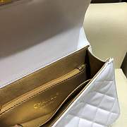 Forubags Chanel Flap Bag Lambskin, Imitation Pearls & Gold-Tone Metal White AS0585  - 4