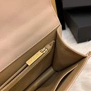 Forubags Chanel Flap Bag Lambskin, Imitation Pearls & Gold-Tone Metal Beige AS0585 - 2