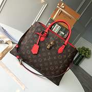 Kitlife Louis Vuitton FLOWER TOTE Red M43553 - 6