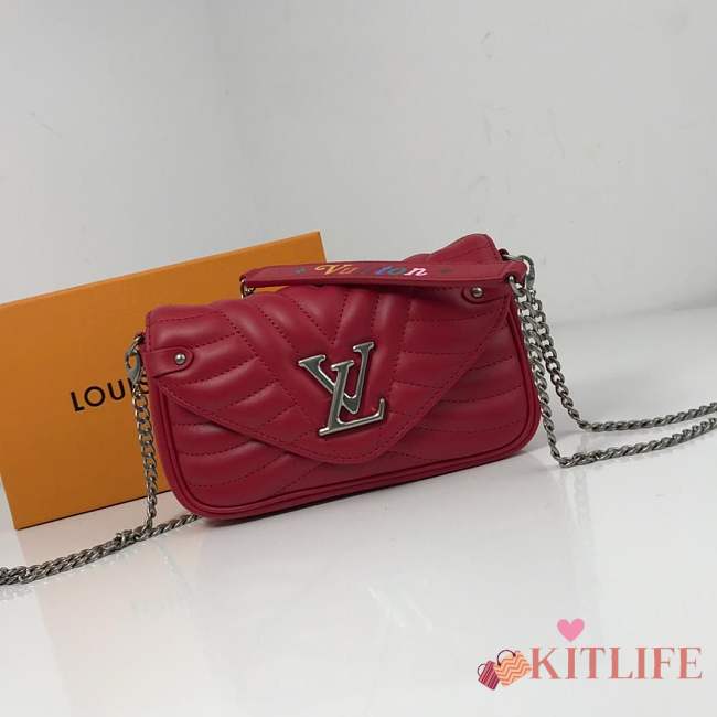 FORUBAGS LOUIS VUITTON NEW WAVE CHAIN POCHETTE M63956 - 1