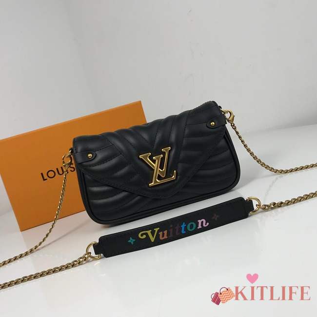 FORUBAGS LOUIS VUITTON NEW WAVE CHAIN POCHETTE M63929 - 1
