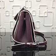 Louis Vuitton Original Leather LOCKME II Bag Purple - 5