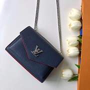 Louis Vuitton My LOCKME BB Navy Blue M53196  - 4