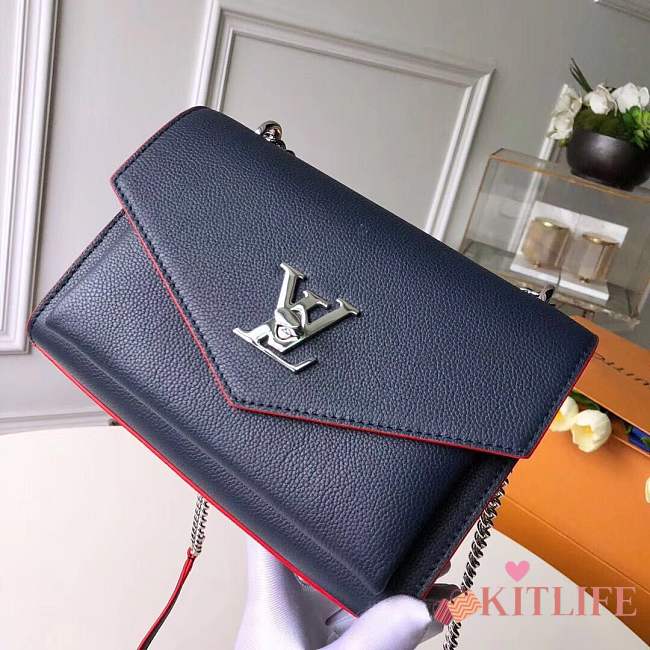Louis Vuitton My LOCKME BB Navy Blue M53196  - 1