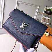 Louis Vuitton My LOCKME BB Navy Blue M53196  - 1