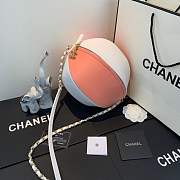 FORUBAGS CHANEL BEACH BALL HARD SHELL EVENING BAG - 2