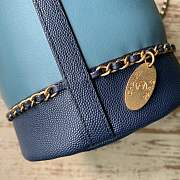 Forubags Chanel drawstring bag Lambskin, Grained Calfskin & Gold-Tone Metal AS0373 B00237 N0745 - 4