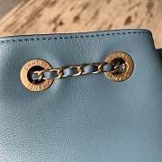 Forubags Chanel drawstring bag Lambskin, Grained Calfskin & Gold-Tone Metal AS0373 B00237 N0745 - 5