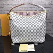 Forubags Louis Vuitton Damier Azur Canvas Delightful MM N41607  - 1