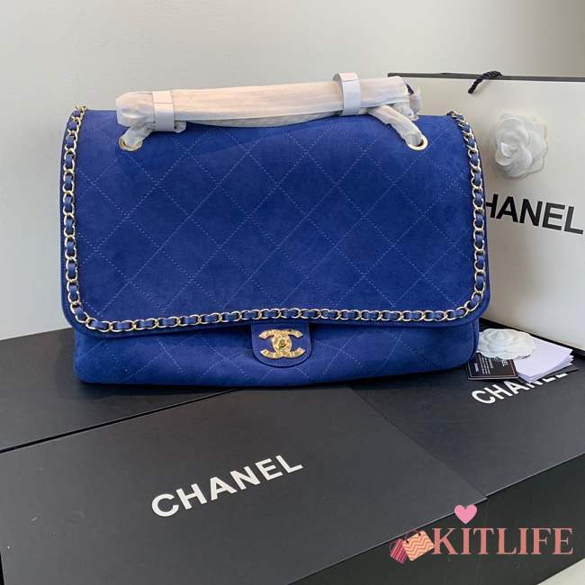 Forubags Chanel Flap bag blue - 1