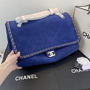 Forubags Chanel Flap bag blue - 4