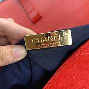 Forubags Chanel Flap bag red - 5