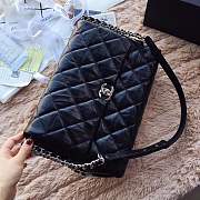 Forubags Chanel Quilted Black flap bag - 3