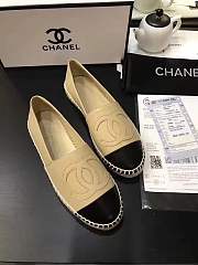 Forubags Chanel Espadrilles Beige & Black - 4