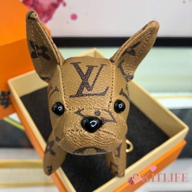 Kitlife Louis Vuitton yellow Puppy Key and Bag Holder  - 1