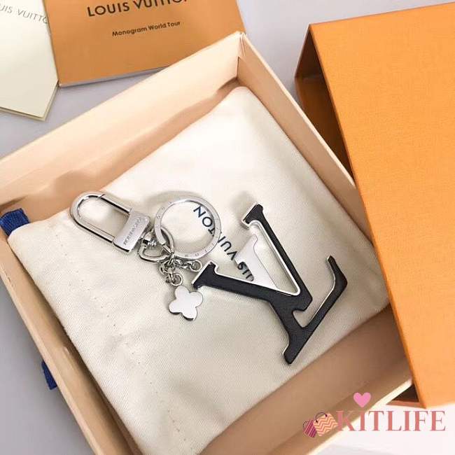 FORUBAGS LV CAPUCINES BAG CHARM AND KEY HOLDER M63080  - 1