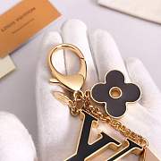 FORUBAGS LV FLEUR DE MONOGRAM BAG CHARM M67119 - 4