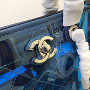 Forubags Chanel SS18 Act2 Pvc Tote in sea blue - 2