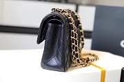 FORUBAGS CHANEL FLAP BAG 23CM Lambskin Leather with gold hardware - 6