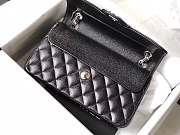 FORUBAGS CHANEL FLAP BAG 23CM Ball Caviar Calfskin Leather with silver hardware - 2