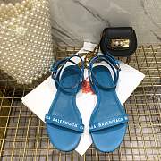 Forubags Balenciaga Slippers Balck & blue &pink&white - 3