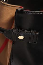 Forubags Burberry The Banner hand bag 34cm black - 3