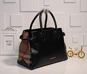 Forubags Burberry The Banner hand bag 34cm black - 6