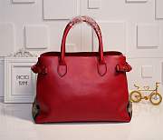 Forubags Burberry The Banner hand bag 34cm Red - 6