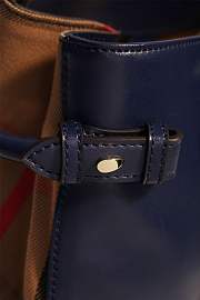 Forubags Burberry The Banner hand bag 34cm royal blue - 3