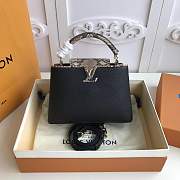 Forubags Louis Vuitton Capucines BB  Python Shoulder Black Bag N95509  - 1